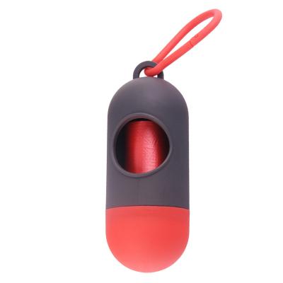 China Sustainable Pet Feeds Stabilized Dog Pill Dispenser Portable Waste Poop Bag Holder. for sale