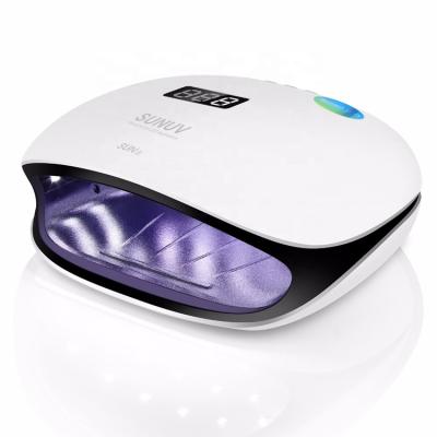 China New Arrival Sun 4 LED Gel Amazon Nail Dryer Hot Base Removable UV Lamp 48w LED Rechargeable Fast Curing UV Lamp For Nail Gel Curing for sale