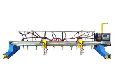 China Multi - Hoofdcnc van de Brugvlam Gassnijmachine voor h-Straal Enige Aandrijving/CNC Om metaal te snijden Te koop