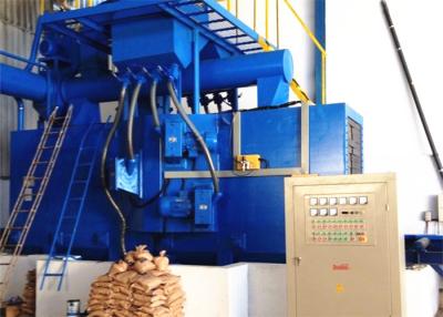 China Steel Structure Shot Blasting Machine For H Beam Rust Spot / Welding Slag Removing for sale