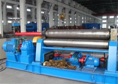 China Round Shaped Metal Plate Rolling Machines , Easy Operation Plate Roller Machine for sale