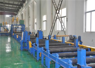 China Automatic Pull Through Welder / H Beam Horizontal Production Line for Steel Assembly / Welding for sale