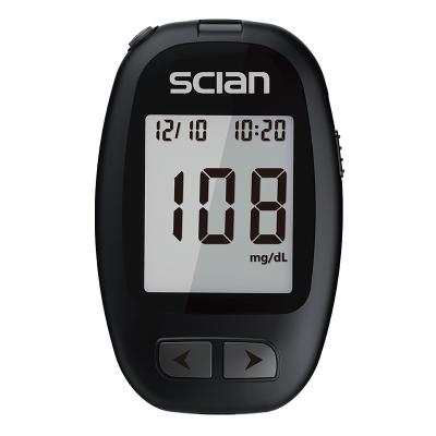 China Metal SCIAN Portable Electronic Home Use Digital Blood Glucometer Monitor for sale