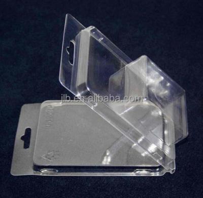 China Recyclable Customized Clear PVC Box , Plastic Blister Clamshell Packaging For Mobile Accessories for sale