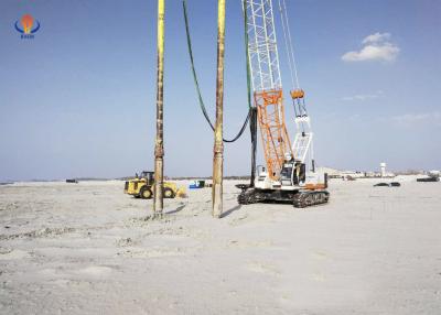 China 75 kilovatios de Vibroflot del equipo del Vibro de la piedra de las columnas de la densidad relativa de la mejora de tierra en venta