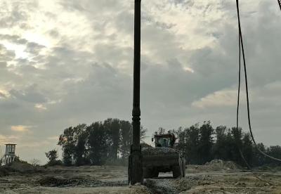 Cina Costruzione dell'attrezzatura di tecnica di galleggiamento del Vibro di Bvem 130kw del tunnel del fiume di Karnaphuli in vendita