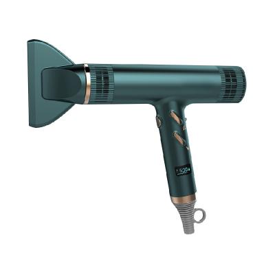 China Wholesale Ionic T Shape Portable Hair Dryer LCD Display Private Label BLDC Motor Blow Dryer for sale