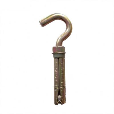 China 3 Fix Steel Galvanized Bolt Concrete Anchor Expansion Shield Fixing Anchors Fix Bolts With Hook for sale