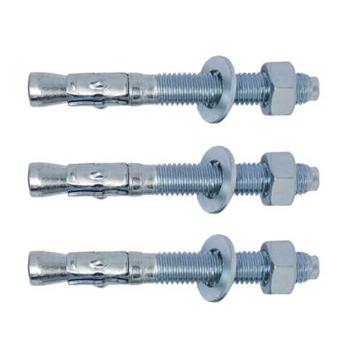 China 2021 New Arrival Good Quality Steel Anchor Bolt 12X100 Wedge Anchor Anchor Bolt Wedge for sale