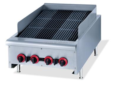 China Commercial Fast Food Hotel and Restaurant Countertop Gas Primer Grill for sale