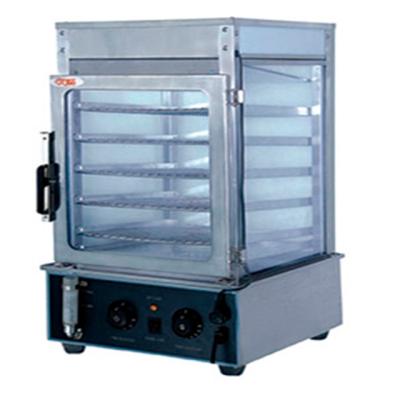 China OUTE China Supplier Countertop Electric Glass Food Warmer Display Showcase 420x420x880mm for sale