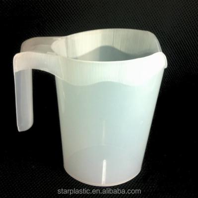 China China Sustainable Supplier Plastic Milk Jug With Handle 1000ml Plastic Milk Bag Jug for sale