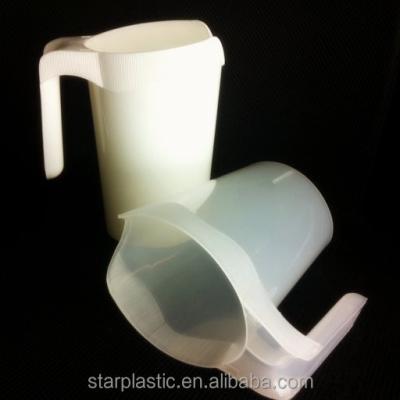 China Viable hot sale plastic milk pitcher with handle milk bag pitcher factory sale directly for sale