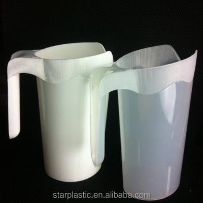 China Viable hot sale plastic milk jug with handle 1L plastic milk jug factory sale directly for sale