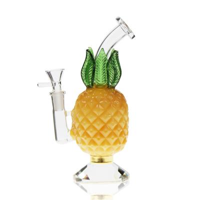 China Home manufacturer-supplier hot sale pineapple glass plant wp-1909-3 8inches 373g with sausage china factory for sale