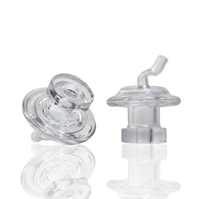 China Wholesale Hot Selling Accessories Factory Peacock Style Spinner Carb Cap DAB Smoking Accessories Turning Carb-Sausage Nail Cover Cap for sale