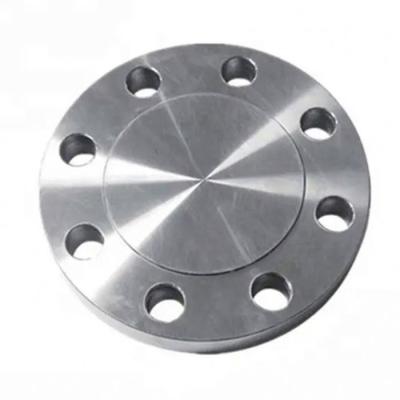 China Features Blind Full Carbon Steel Machinery Stainless Steel Flange Plate Flange Blind Forging Cover Large for sale