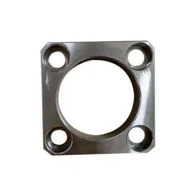 China Machinery Manufacturer Sell Corrosion Resistant And High Pressure Customized Refer Stainless Steel Square Flange for sale