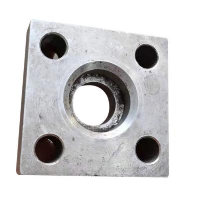 China Machinery Square Flange Profile Processed Carbon Steel Stainless Steel Alloy Steel Corrosion Resistance Flange Welding for sale