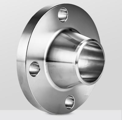 China Machine Manufacturer Customized Directly Supplied 304 WN Flange Stainless Steel High Neck Butt Welding Flange National Standard for sale