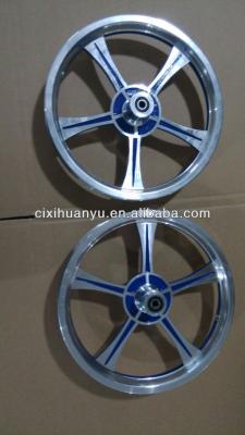 China ALLOY 12 Inch Aluminum Alloy Inline Wheel For Mountain / Freestyle Bicycle /children/road for sale