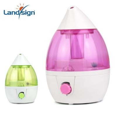 China Small Appliances Hotel Appliances White Goods 1L Water Tank Home Air Humidifier Personal Portable Humidifier Spray Mist Humidifier for sale