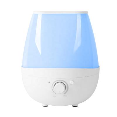 China Led Light Multi Color Lights Air Mist Oil Defuser Ultrasonic Cool Sanitizer 2L Humidifier for sale