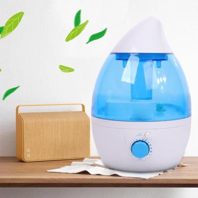 China Hotel Mist Maker Hot Pink Drop Air Humidifier 2022 Humidifier for Home and Baby Room Use 1.1L 3L 5L Ultrasonic Humidifier for sale