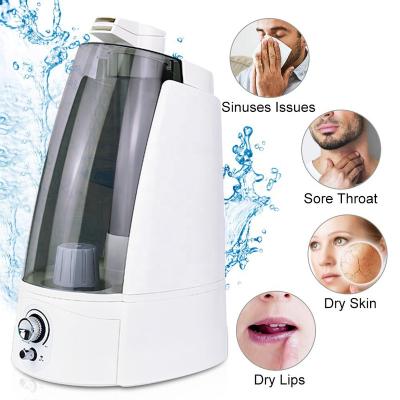 China 500ml Household Ultrasonic Portable Humidifier Home Air OEM Nano-Silver Water Tank Selectable Water Tank Diffuser For Home Use Humidifier for sale