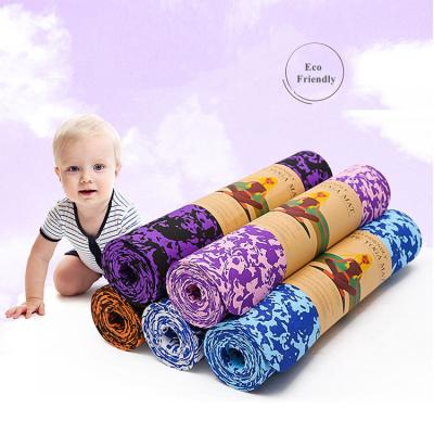 China Wholesale Non-slip Outdoor Fitness Texture Camouflage Tape Eco-friendly Yoga Mat for sale