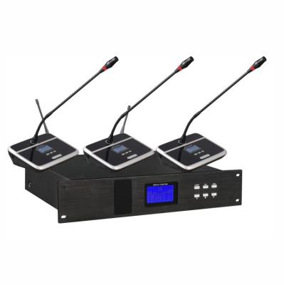 China Project Host Audio Visual UHF Conference System (with Video Tracking Function) Digital Wireless Peer Wireless Conference System for sale