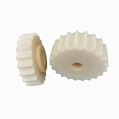 China Customization Industrial High Precision Custom Plastic Parts Nylon Gears Plastic Products Gear Nylon for sale