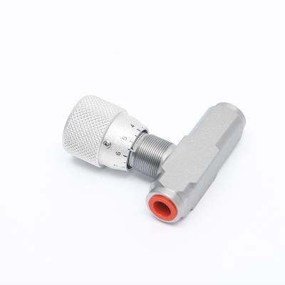 China STU-G1/4 Steel Hydraulic Hydraulic Check Valve Connector Steel Quick Throttle Valves for sale