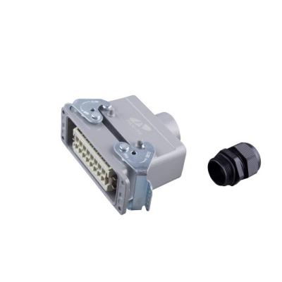 China Industrial Made In China Hot Plug 16 Rectangular Core Runner Plug, Cheap Price Male And Female Connector Plug Sale for sale