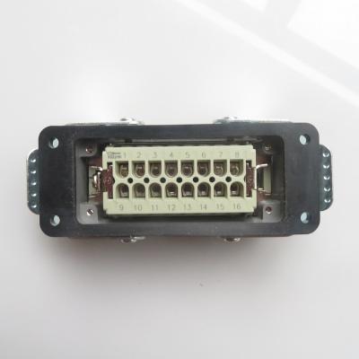 China Industrial Rectangular Plug 16 Core Hot Runner Plug Made In China, Cheap Male And Female Connector Plug for sale