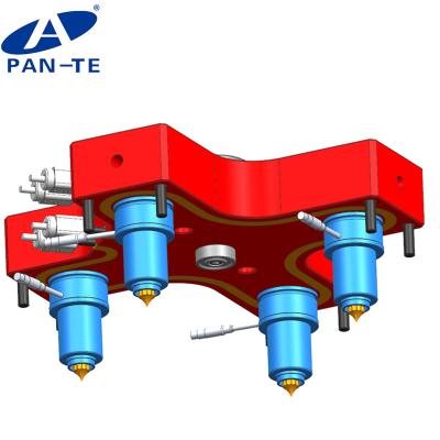 China Steel Hot Runner Manifold Flow Spreader Plate With Tubular Heater For Plastic Injection Molding Machine for sale