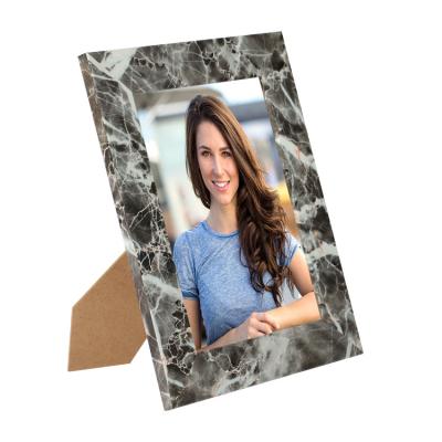 China 2021NEW Product Custom Marble Frame PS Rustic Pictures Photo Frames for sale