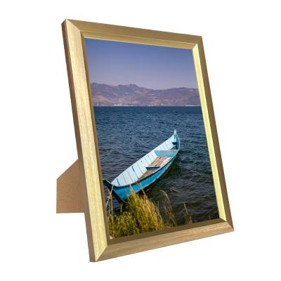 China Rustic Custom Plastic 4x6 5x8 7x9 A3 A4 Picture Photo Frame For Home Decor Material for sale