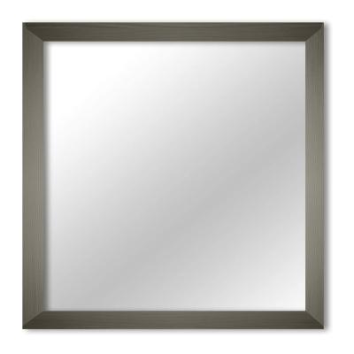 China Mirror Beauty Minimalist Rustic Framed Rectangle Mirror For Bathroom Wall Decoration for sale