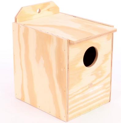 China China Factory Creative Natural Windproof Wooden Bat House Wooden Bird House for sale