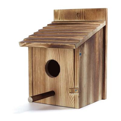 China Europe New Type Durable Using Fashion Pet Good Price Outdoor Wooden Bird House for sale