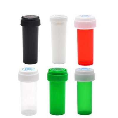 China Household Products Mini Color Plastic Storage Jar Press Spring Open Airtight Lid Seal Dustproof Jar for sale