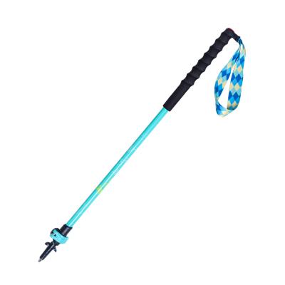 China New Arrival AONIJIE 1PCS Outdoor Sports Durable Canes Kids Hiking Climbing Poles Aluminum Folding Running Trekking Poles for sale