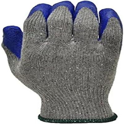 China Anti-slip Latex Coated Cotton Anti-Slip Hand Construction Latex Rubber Coated Cotton Anti-Slip Gloves work for sale