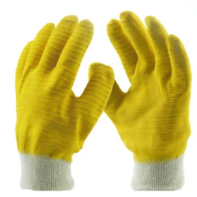 China Anti-slip Guaranteed Quality Proper Price Fully Coated Manufacturers Latex Gloves for sale