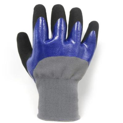 China Anti-slip Widely Used Superior Quality Polyester Industrial Wear Gloves Work Safety for sale