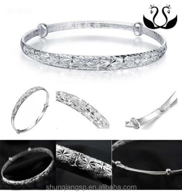 China Wholesale Silver Sting Bracelet,Fashion Factory Jewelry 925 Sterling Silver Bangles for sale