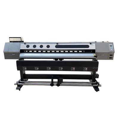 China Cheap price XP600/Dx5 6ft/8ft/10ft large format printing shops 1440dpi digital eco sublimation textile solvent printer for sale