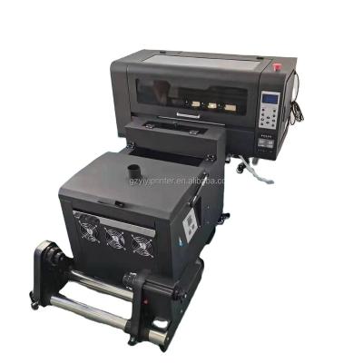 China A3dtf digital fabric cheap price with double head XP600 clothes pdf printer printing machine for sale