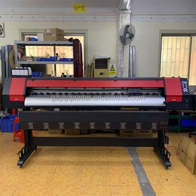 China Printing shops 2.5m large format printing machine with eco solven ink for epson dx5 head or Xp600 head for sale